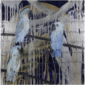 Hunt Slonem (Born 1951) "Stormy Weather" Monsoon
