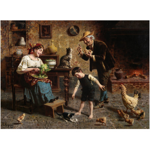 Eugenio Eduardo Zampighi (Italian, 1859 - 1944)