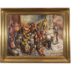 Theresa Bernstein (1890 - 2002) "Toscanini at NBC"