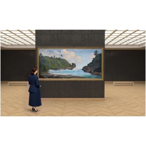 Albert Backus (1906-1990) Priestman's Bay 42 x 90
