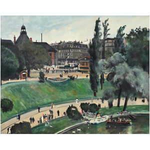 Lucien Adrion (France, 1889 - 1953) "Paris"